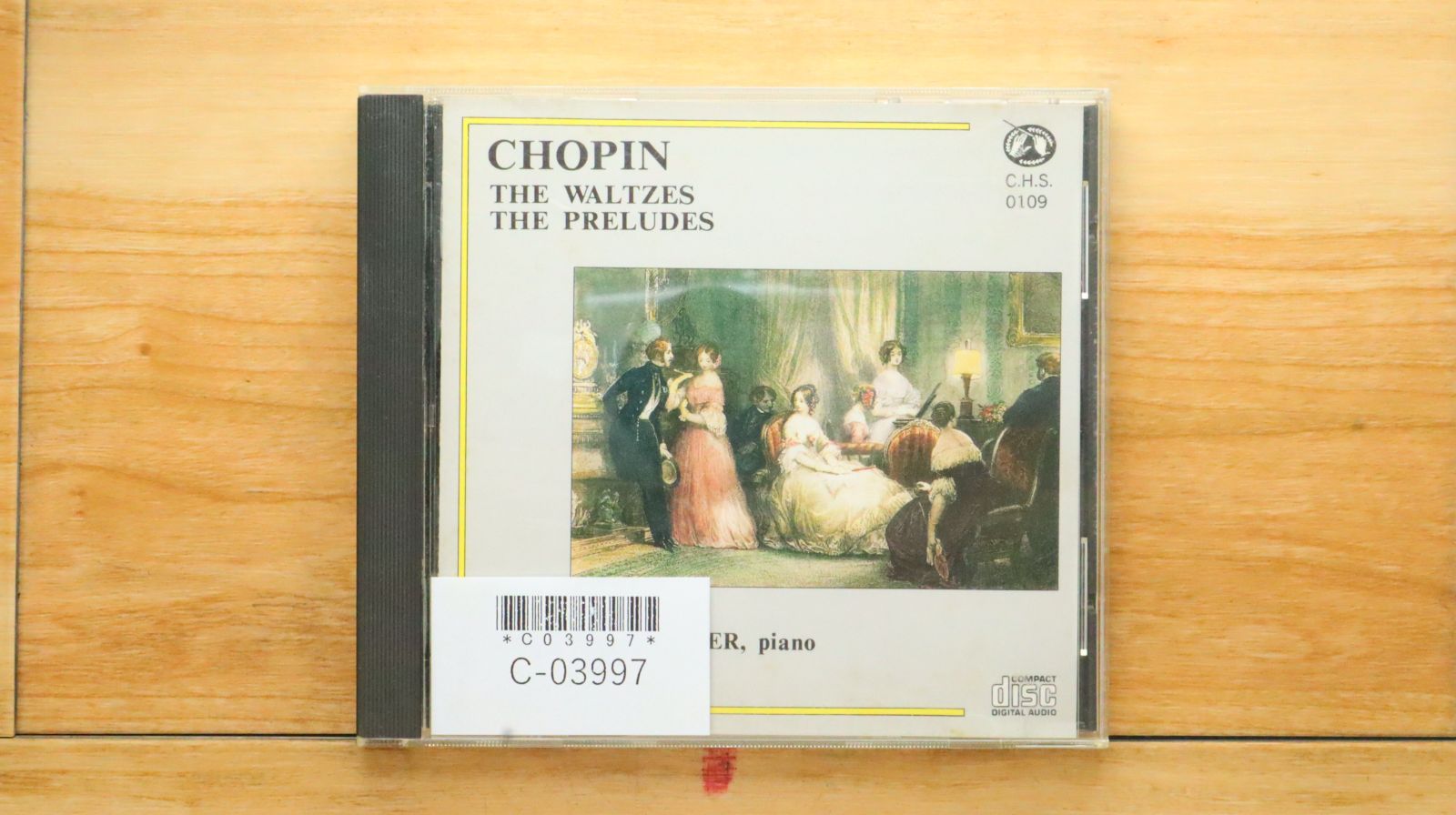 中古CD☆ヴラド・ペルルミュテール/Vlado PERLEMUTER□ CHOPIN THE