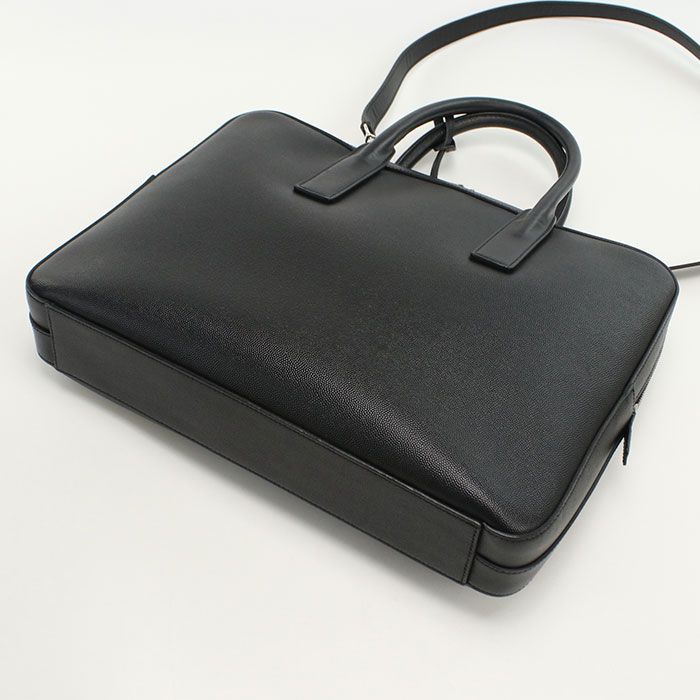 SAINT LAURENT サンローラン ミュージアム 377865 ブリーフケース レザー メンズ