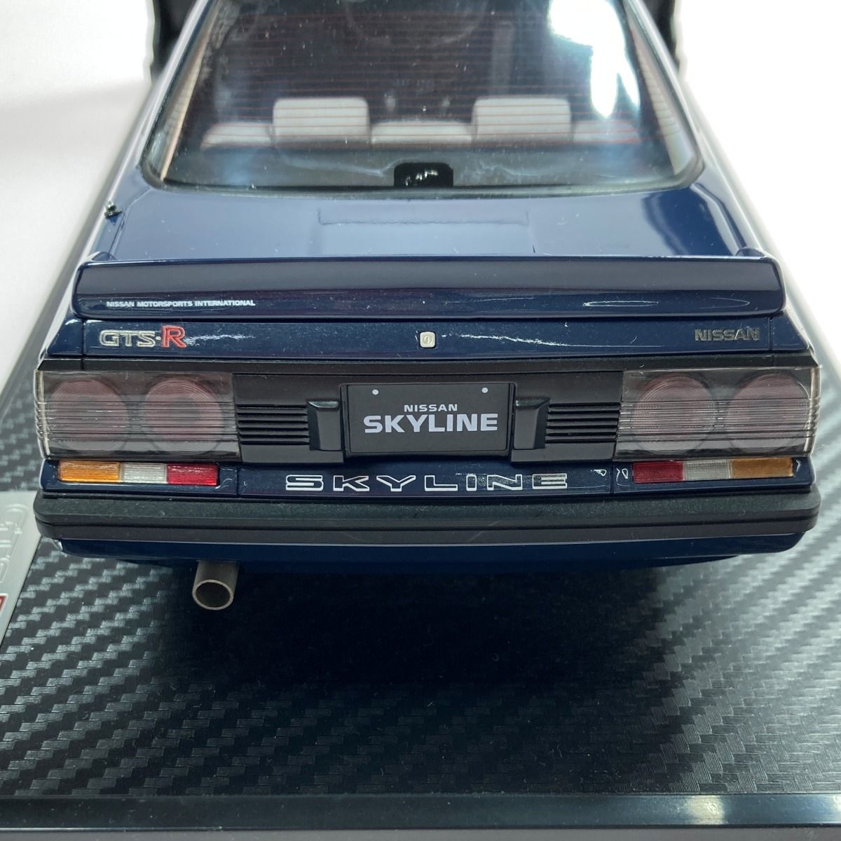 イグニッションモデル 日産 スカイライン GTS-R R31 Blue Black