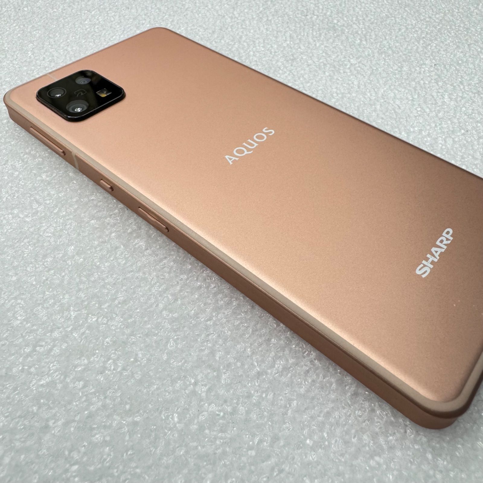 934273】SHARP AQUOS sense6s SH-RM19s ライトカッパー SIM