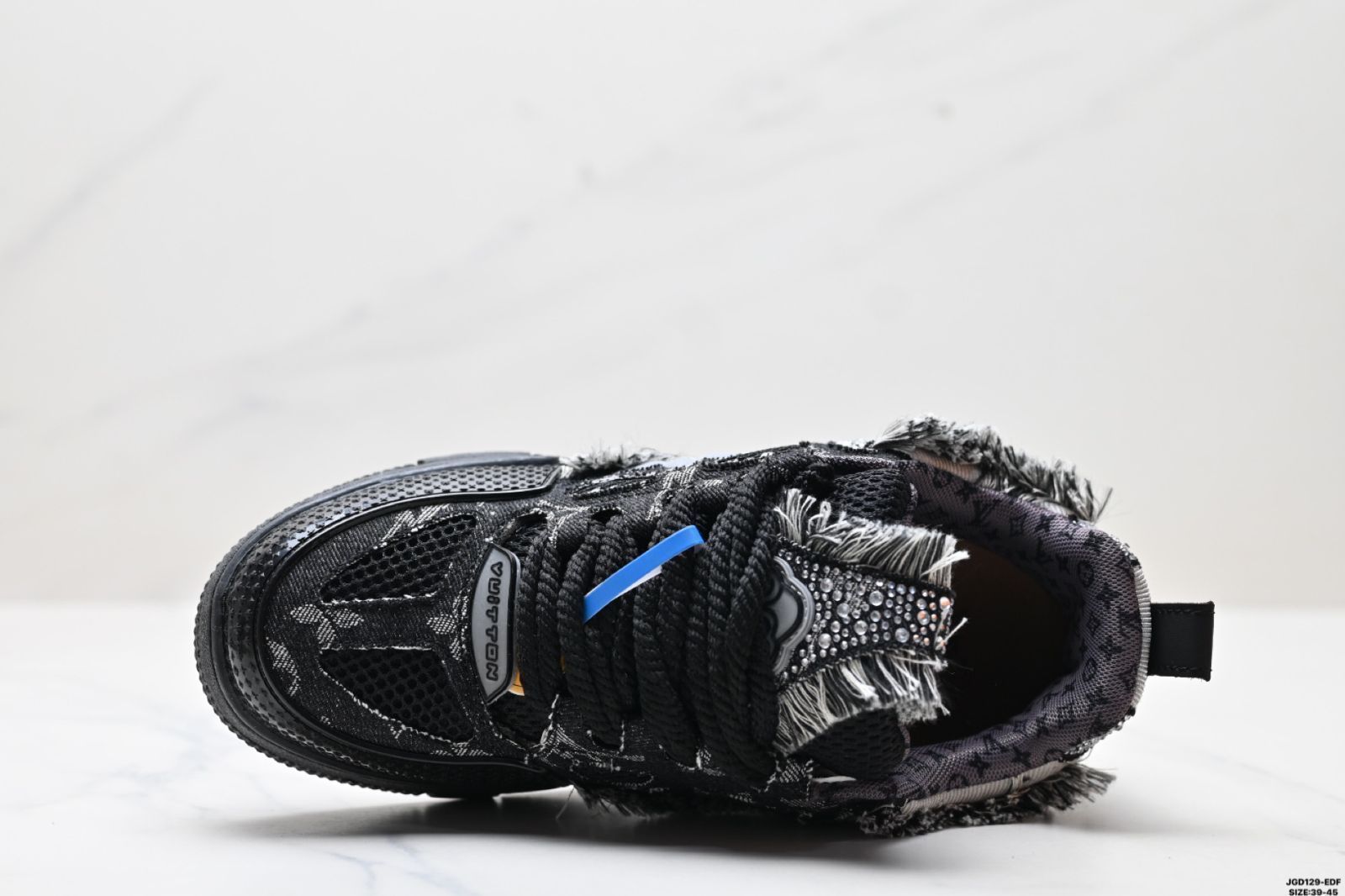 ルイヴィトン LV スケート ライン スニーカー ノワール-MM輸入1