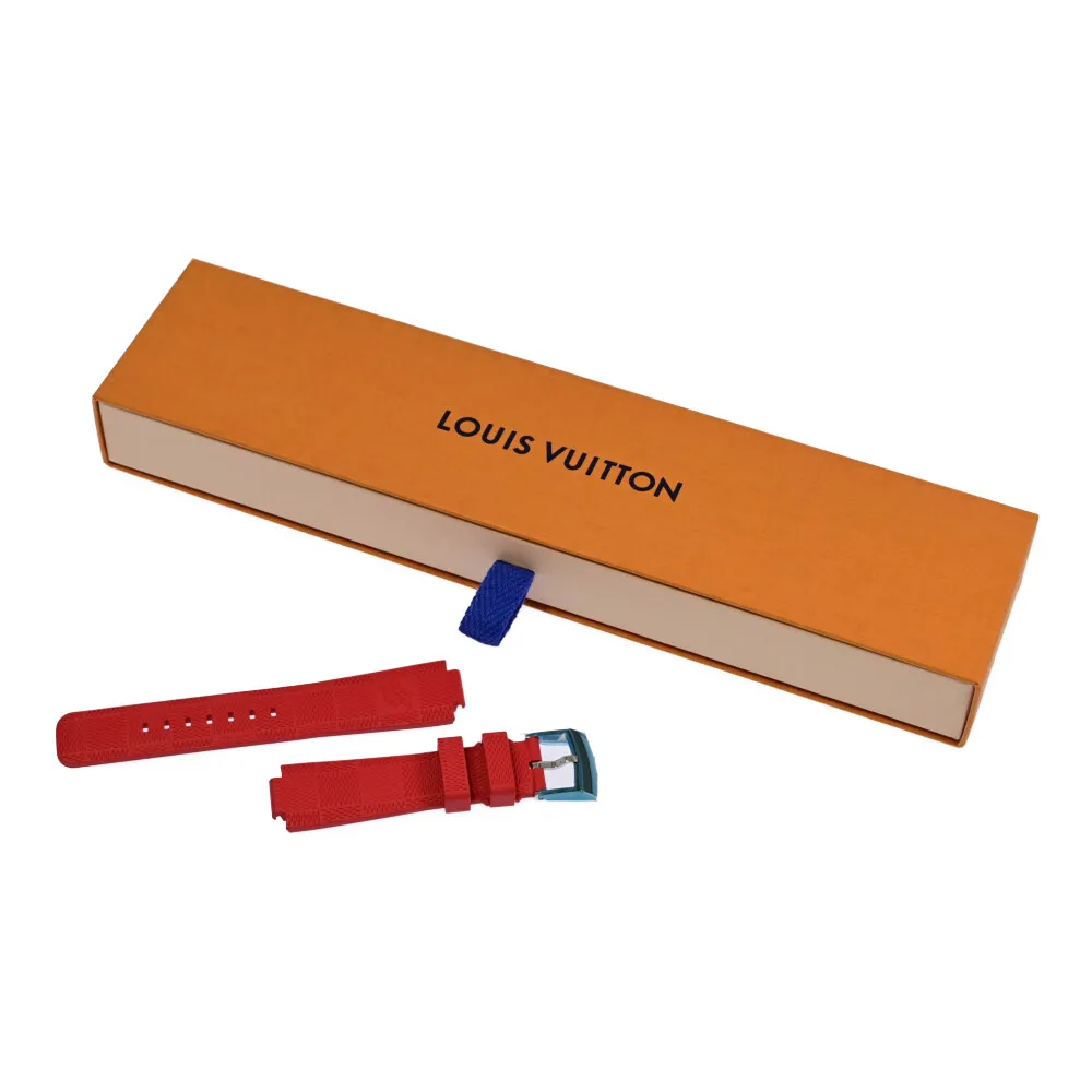LOUIS VUITTON ルイヴィトン オレンジ 替えベルト アリゲーター 腕時計