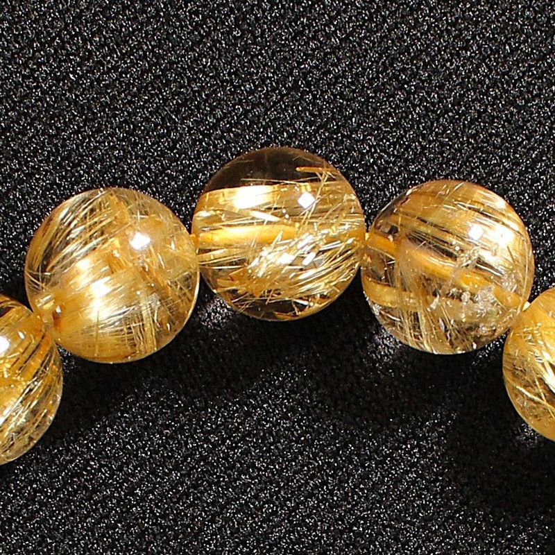 最高峰ランク金針ルチル 透明感が段違いクォーツ 12mm 38g 一点