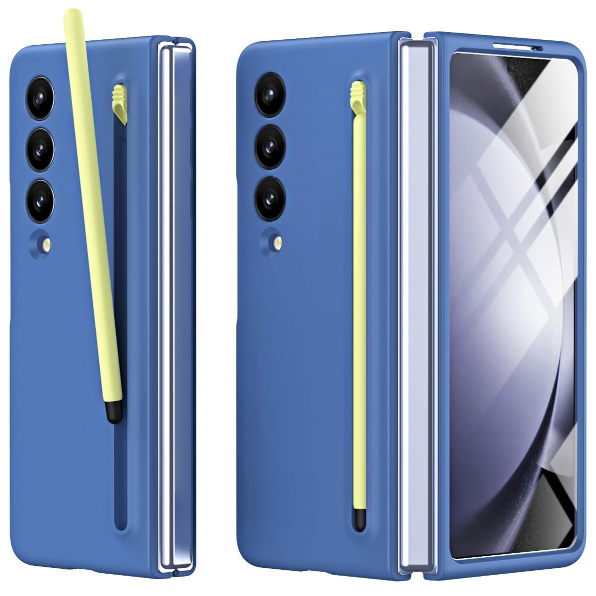 Galaxy Z Fold4［完動品］ 純正ペン＆保護フィルム＆ケース Amazon | Galaxy Z Fold4 Standing Cover with Pen｜ブラック