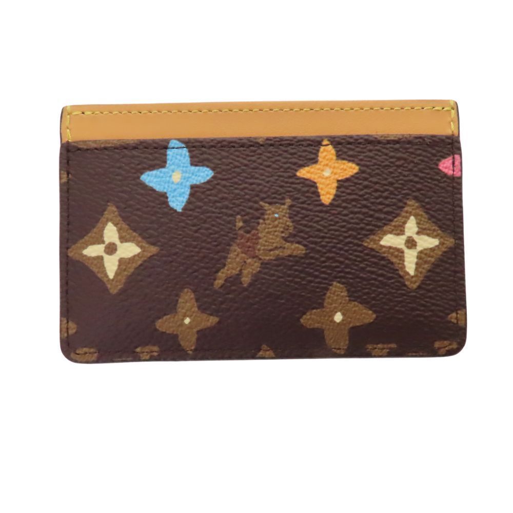 中古】LOUIS VUITTON ルイヴィトンM83348 モノグラム・クラギー カード 