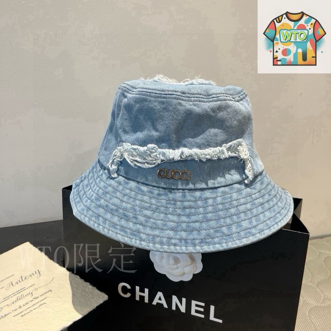 今日WTO】Gucci フィッシャーハット-OZ93-FG23 - メルカリ