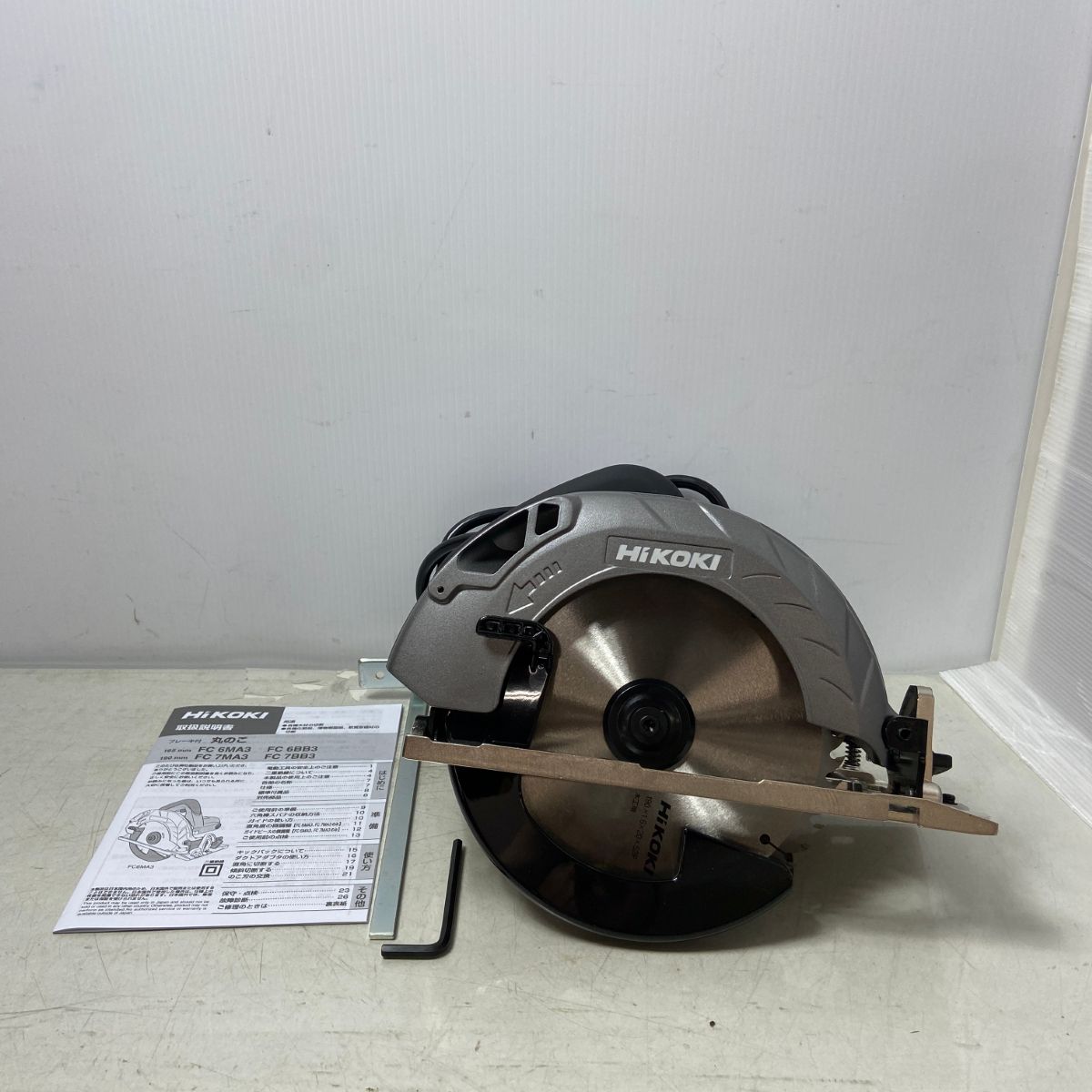 ΦΦHiKOKI ハイコーキ 切断工具 丸のこ 190mm 100v FC7MA3 スカイブルー