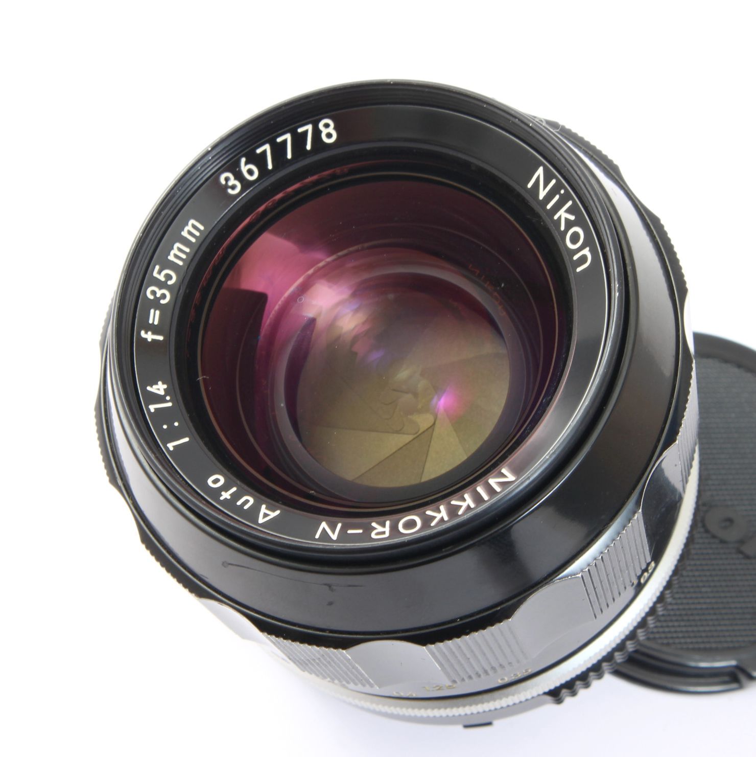 Nikon ニコン Nikkor-N Auto 35mm f1.4 Ai改 Nikon Nikkor N Auto 35mm f1.4 Ai改造(純正)済み ニッコール N・C
