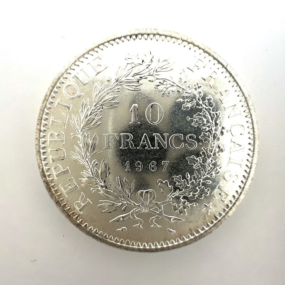 フランス　10フラン銀貨　1967年 1967年 フランス10フラン銀貨｜Yahoo!フリマ（旧PayPayフリマ）