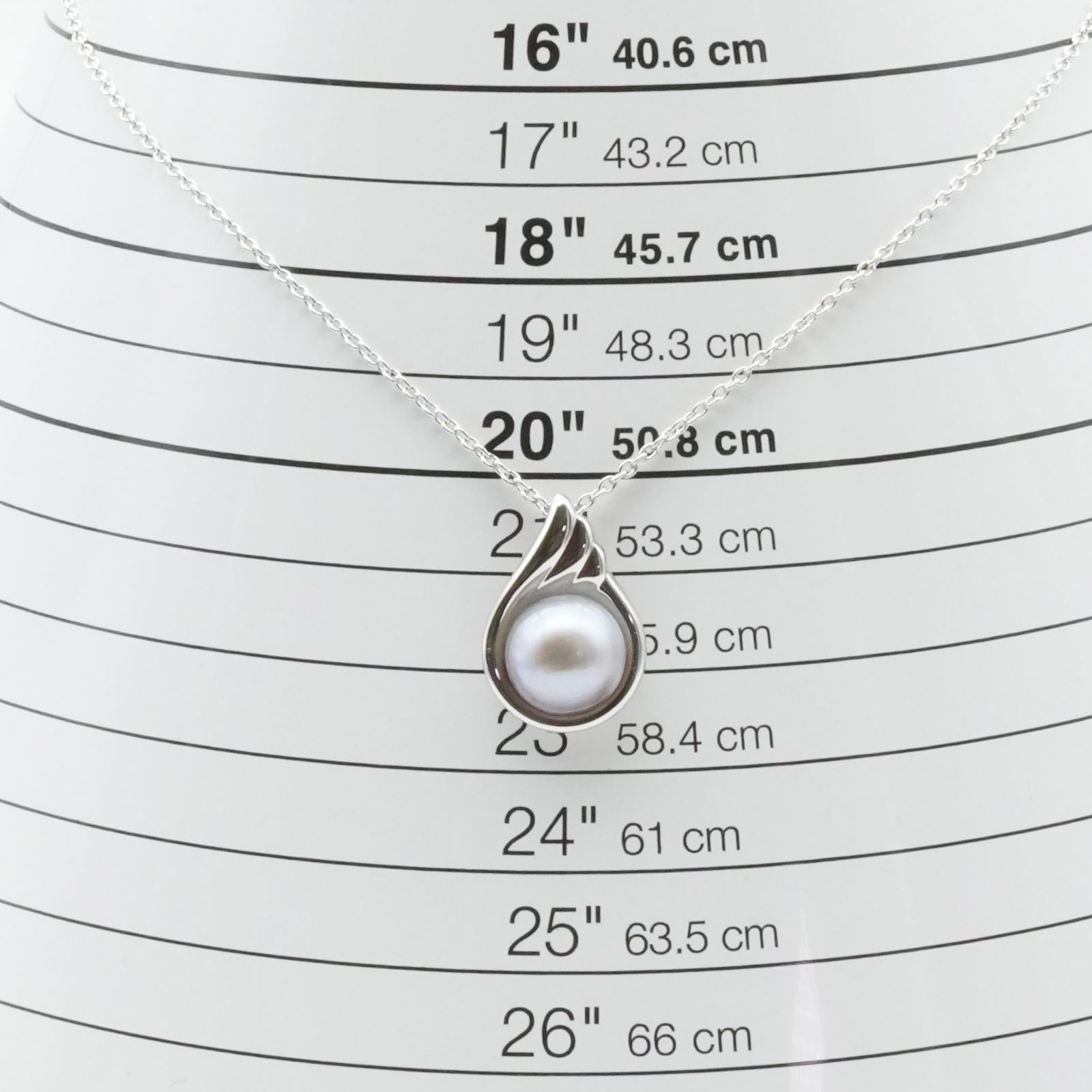 美品 田崎真珠 シルバー マベパール ネックレス 真珠 雫/25-1885S  