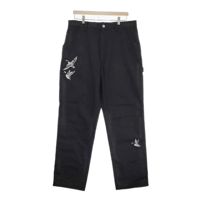 Carhartt WIP DUCKS SINGLE KNEE PANT ダックスシングルニーパンツ ペインター 定価28600円 24AW ブラック メンズ カーハート【中古】4-0929M