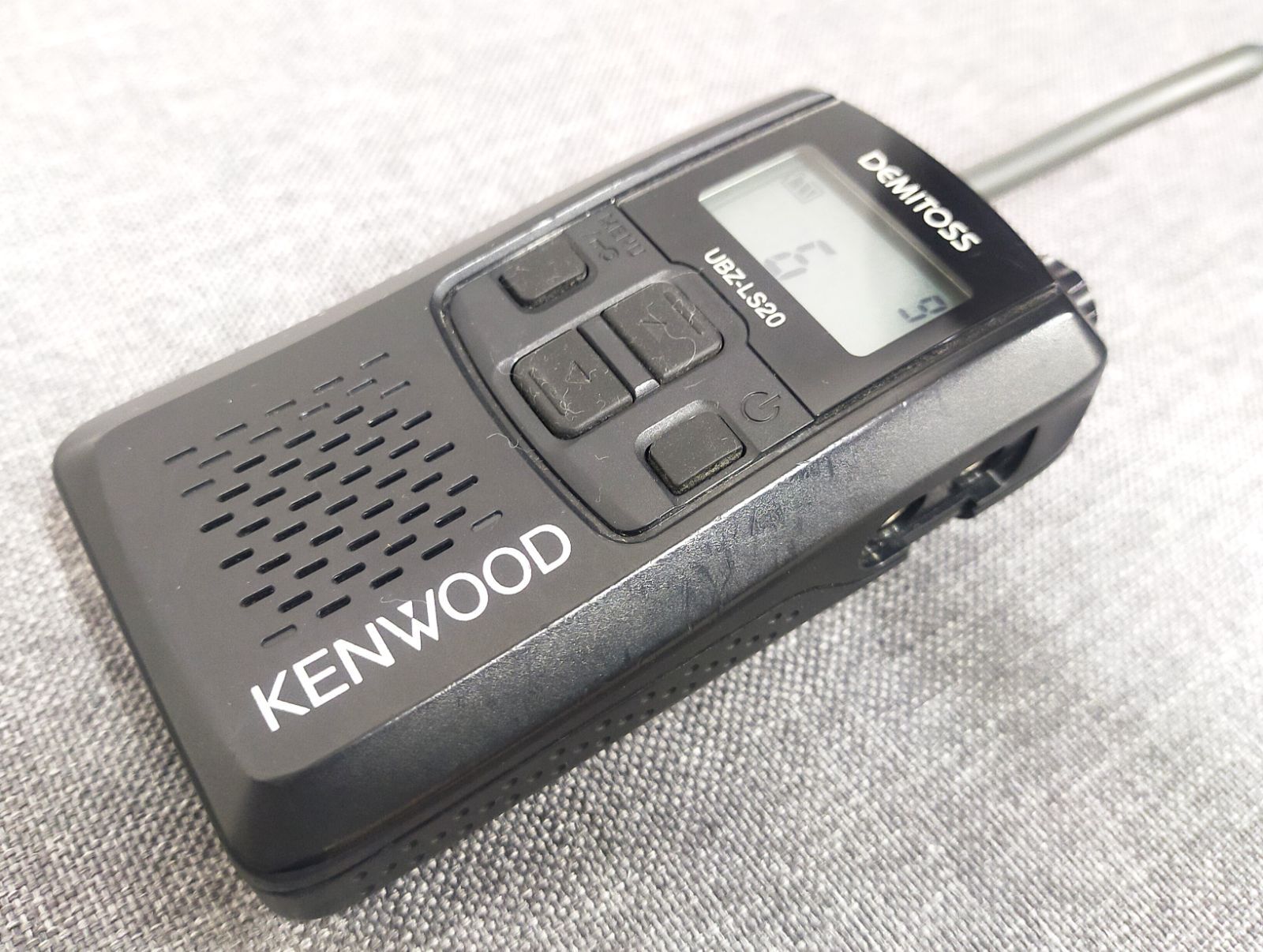 KENWOOD DEMITOS トランシーバー 【新品未使用】 KENWOOD 免許不用小型特定小電力トランシーバーDEMITOSS UBZ