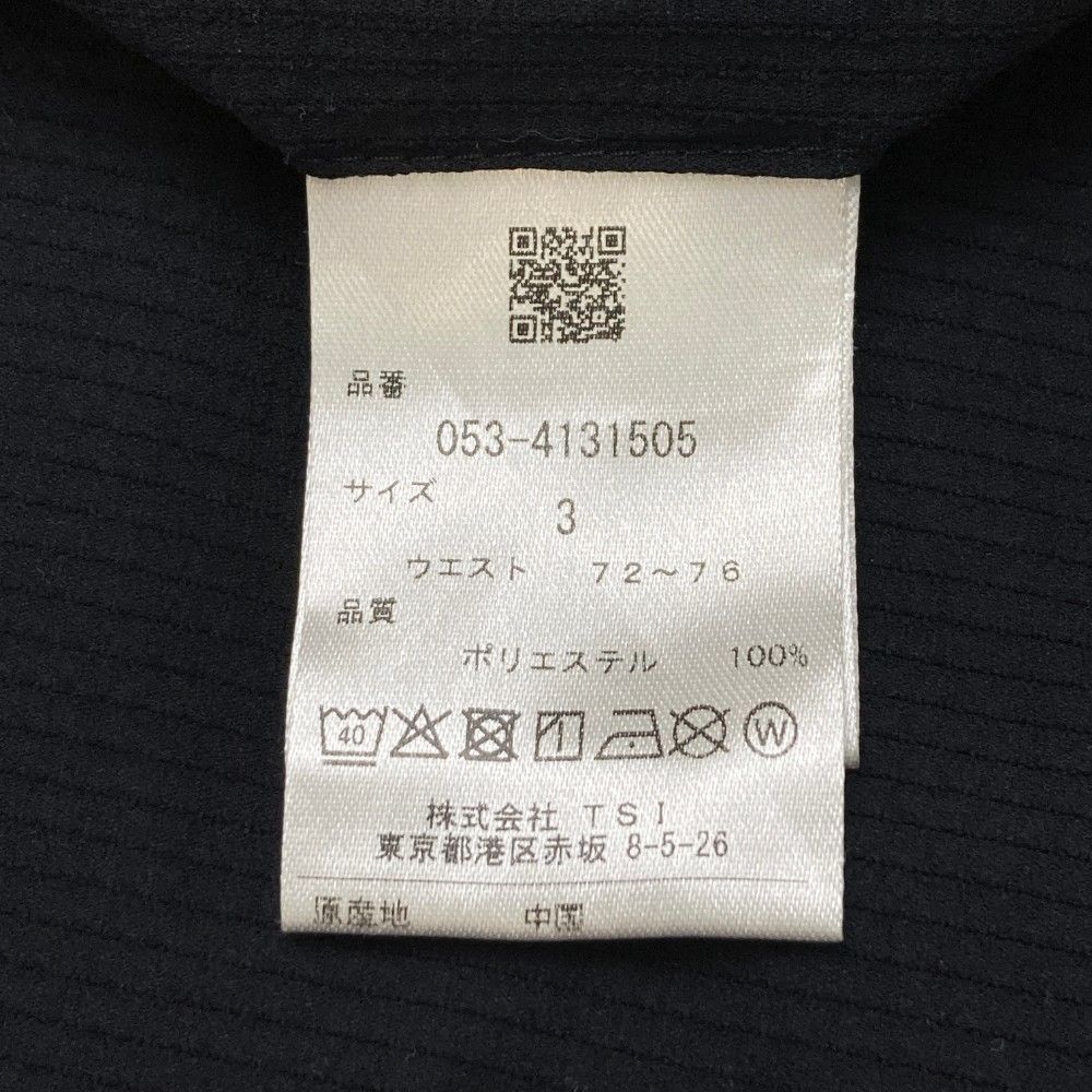 サイズ：3 PEARLY GATES パーリーゲイツ 2024年モデル ロングパンツ  ブラック系 [240101417577] ゴルフウェア メンズ ストスト サイズ：3 PEARLY GATES パーリーゲイツ 2024年モデル ロング