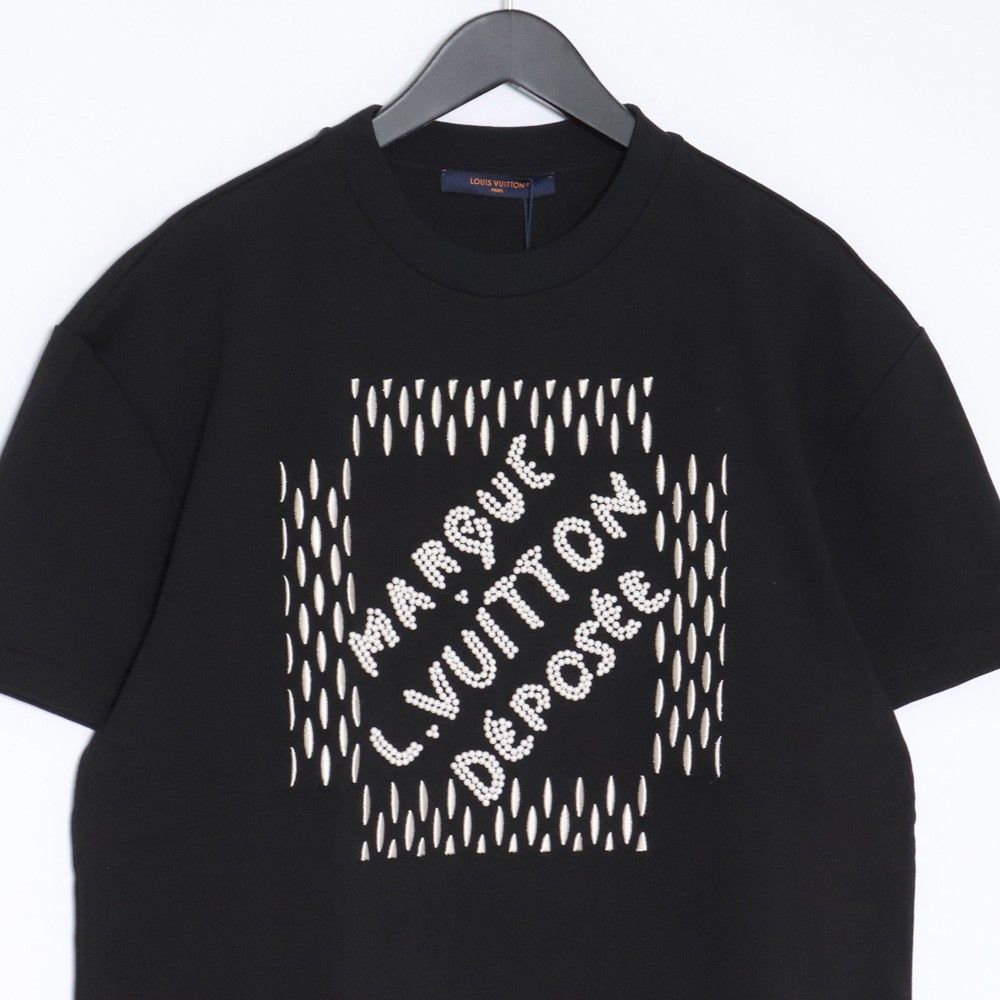 未使用 LOUIS VUITTON エンブロイダードシグネチャーTシャツ - メルカリ