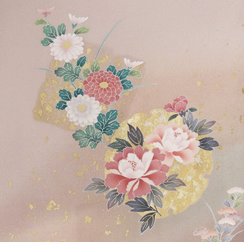 ［ 付け下げ/訪問着 ］正絹　薄紫　菊　梅　桔梗　流水　略礼装　セミフォーマル 楽天市場】【レンタル】高級正絹 訪問着 フルセットレンタル