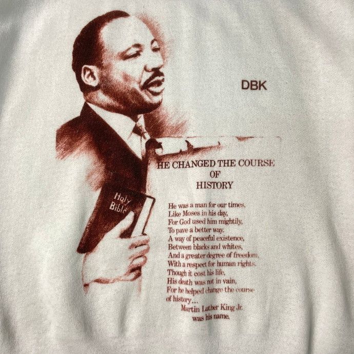 90年代 Martin Luther King Jr. キング牧師 スウェットシャツ