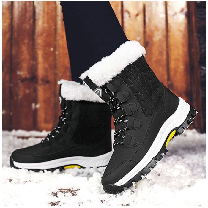 ☆ ブラック ☆ 37(23.5cm) ☆ スノーブーツ pmysnowboot03