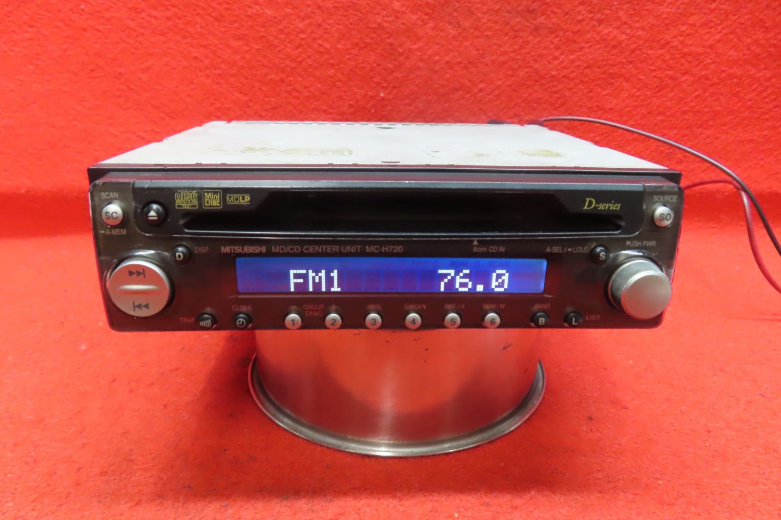 CS2061*動作保証付/クラリオン DMZ375 CD MDプレーヤー/デッキ CS2061*動作保証付/クラリオン DMZ375 CD MDプレーヤー/デッキ