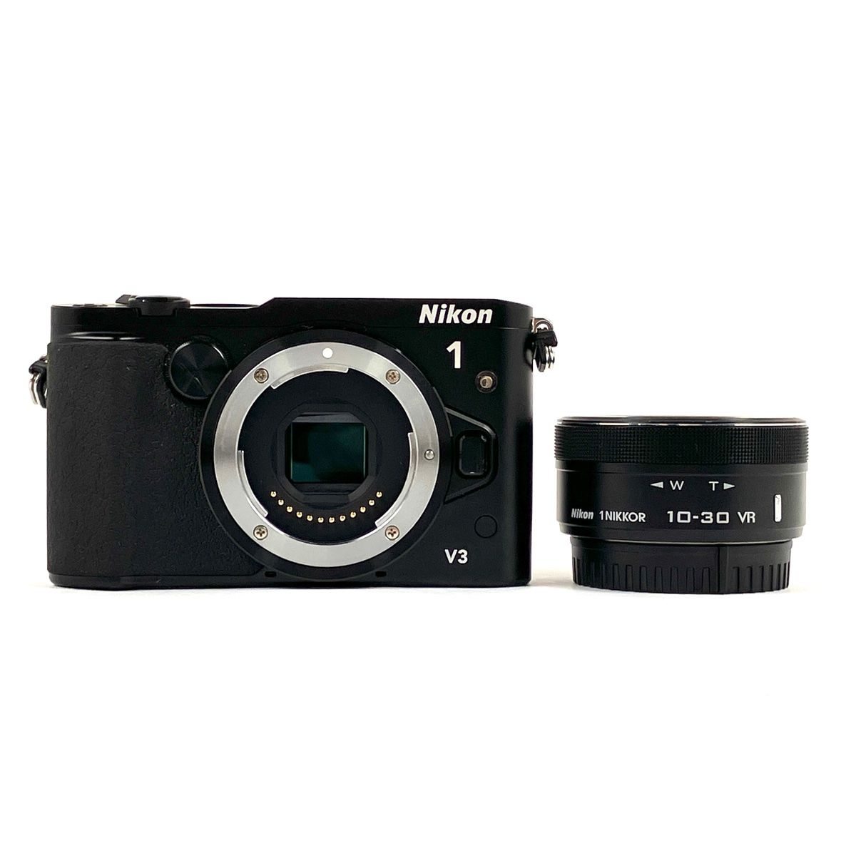 ニコン Nikon 1 V3 標準パワーズームレンズキット ブラック デジタル ミラーレス 一眼カメラ 【中古】 - メルカリ