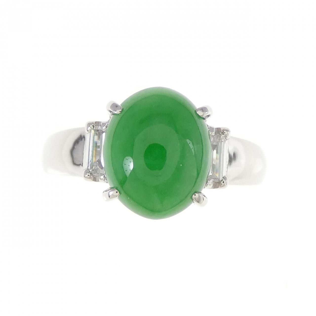 PT ヒスイ リング 3.02CT - メルカリ 