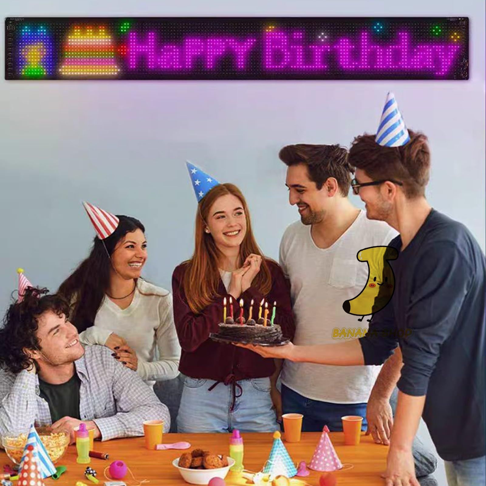 車デビルアイ 車の窓のためのカラフルなアイランプソフト画面 デビルアイ led スクリーン 防水 防塵 アプリ制御 パターン 自由に曲げることができ 持ち運びも簡単です 車用デビルアイライト led ディスプレイスクリーン BILLOVLOGS_CO_UK