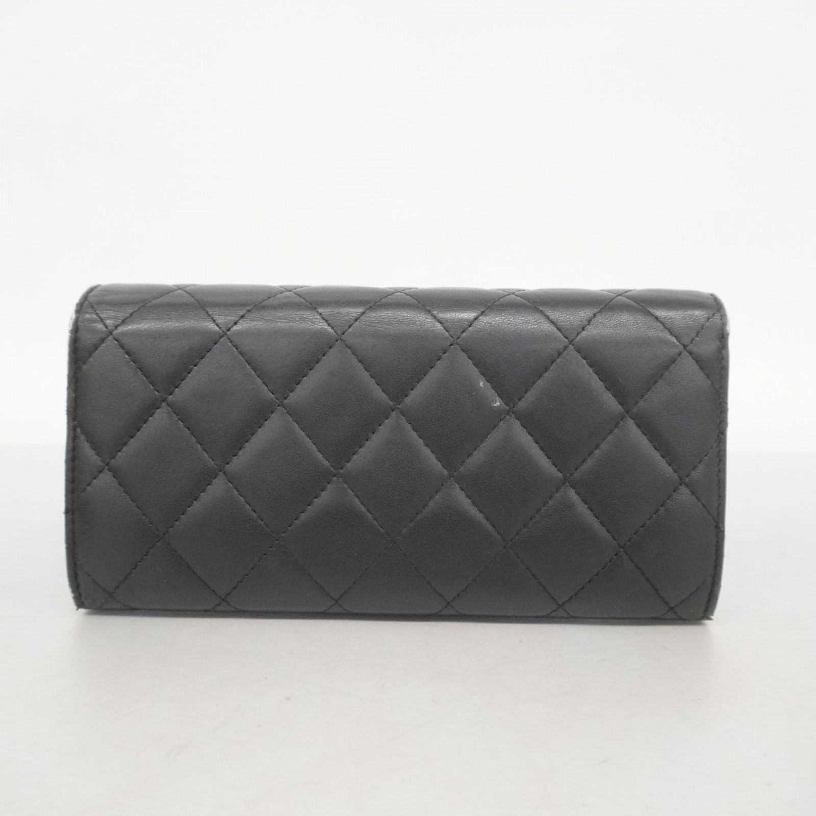 CHANEL＊シャネル＊フラップ＊長財布＊マトラッセ＊ラムスキン＊ シャネル(Chanel) シャネル 長財布 マトラッセ ラムスキン