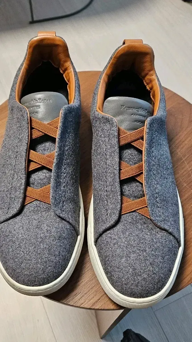 美品】Zegna TRIPLE STITCH ブラック US10 ゼニア 本革 2025年最新