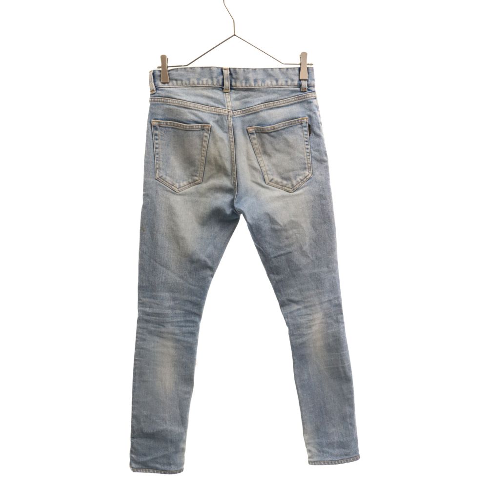 SAINT LAURENT デニム パンツ ジーンズ スキニー ダメージ加工
