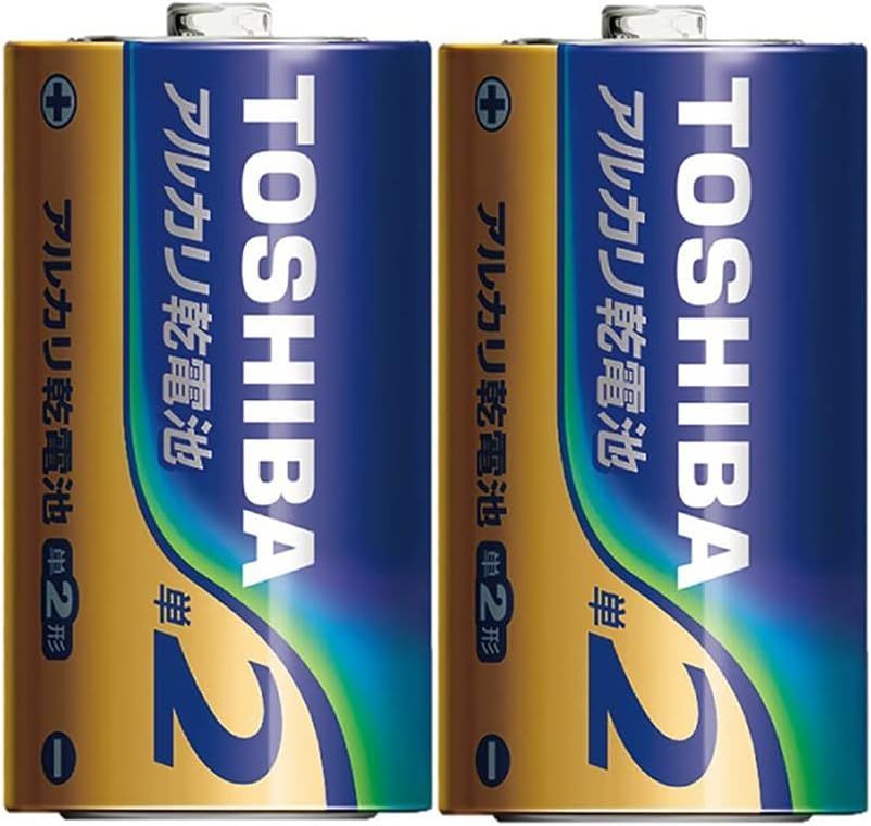 アルカリ乾電池 単2形2本×50パック入り