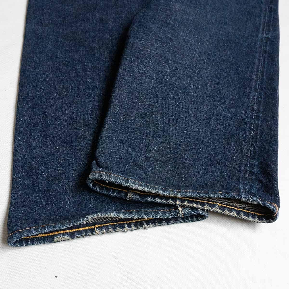 雰囲気抜群/濃紺】EVISU 【LOT.2001 デニムパンツ】32×35 エビス