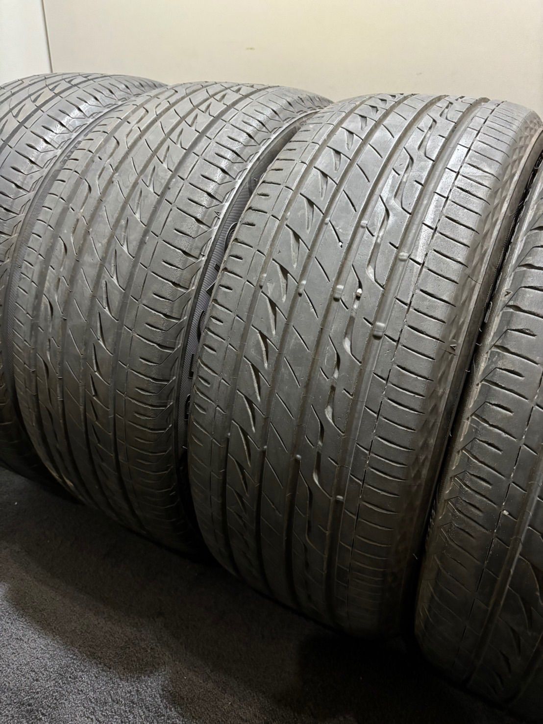 225/45R17 BRIDGESTONE/REGNO GR-XI 18年製 夏タイヤ 4本 ブリヂストン レグノ (南3-F686)