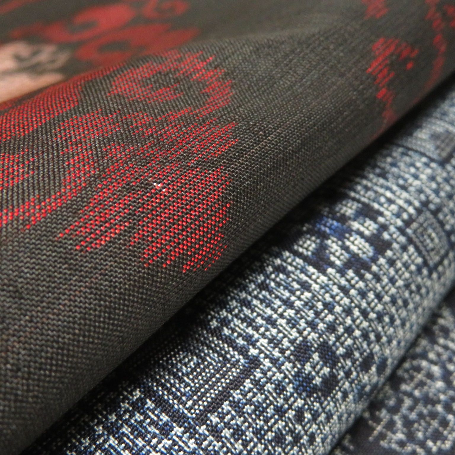 S24 着物 正絹 アンティーク 大島紬 5点 イチゴの大島