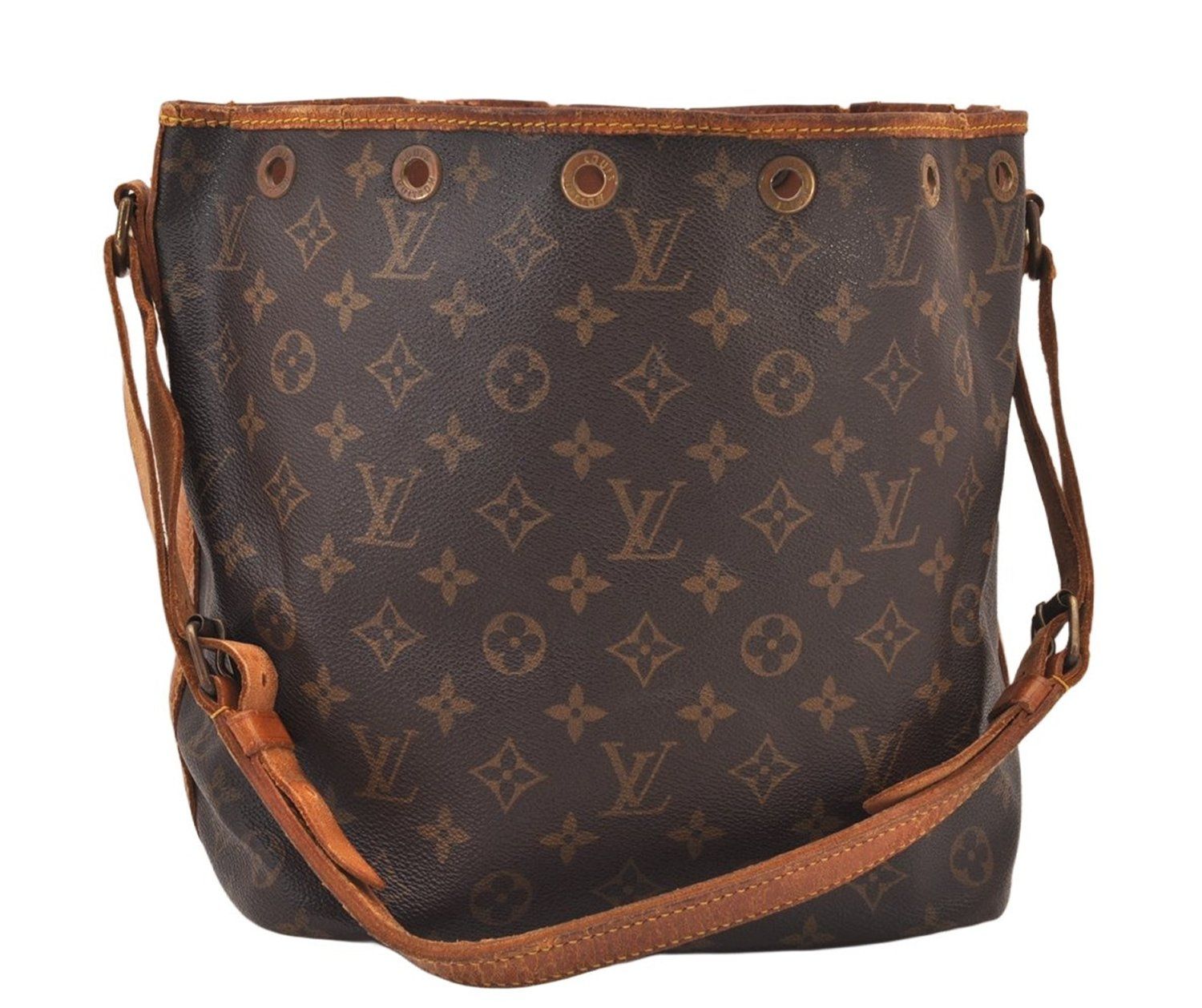 ルイヴィトン バッグ 巾着 モノグラムの通販 ルイヴィトン巾着バッグ LV