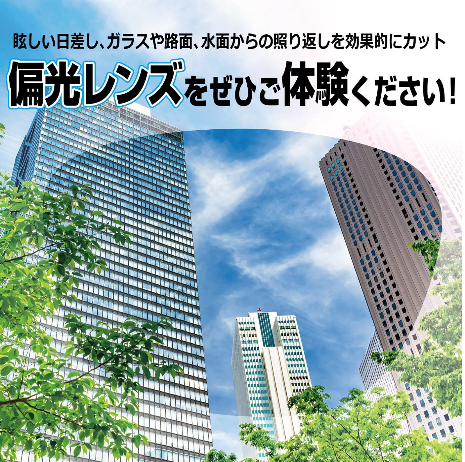 反射光カット 偏光