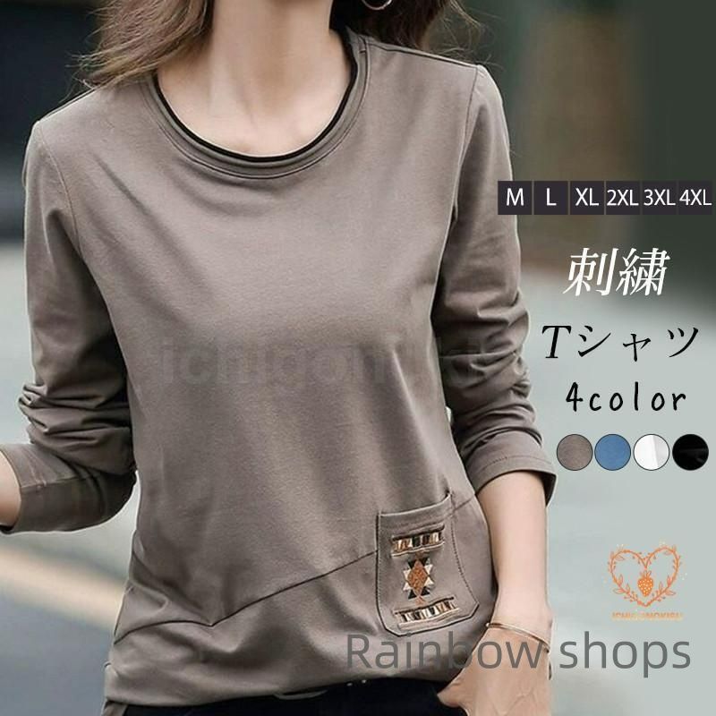 未使用品 ルイテミス LUITHEMIS 長袖 Tシャツ カットソー ロンT 44 紺系 ネイビー シースルー 透け感 切替 総柄 タグ付 レディース 楽天市場】【52%OFF☆8/12 09:59まで】シースルー トップス 半袖