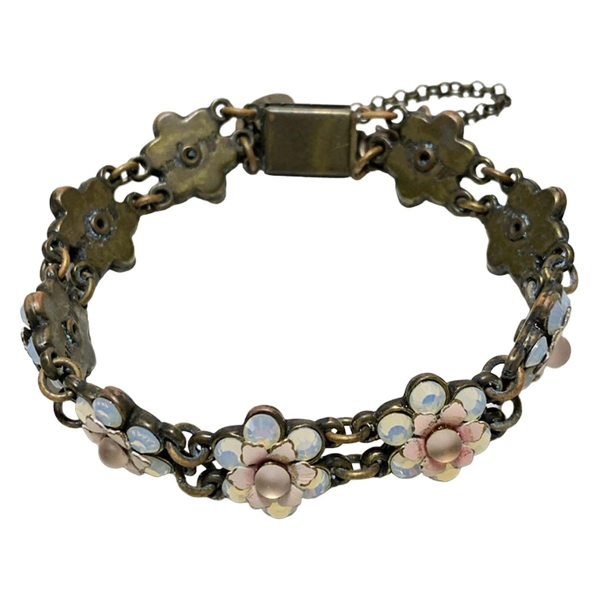 Michal Negrin(ミハエルネグリン) ブレスレット - ブロンズ×白