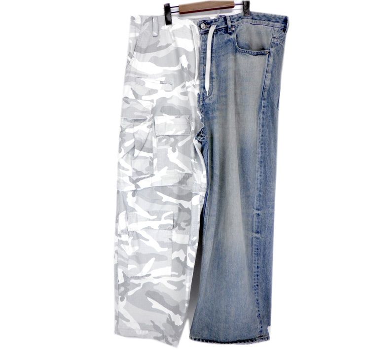 バレンシアガ BALENCIAGA 24SS 【 Hybrid Baggy Pants 786645