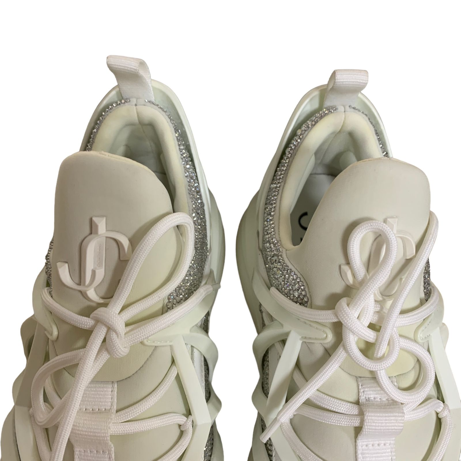 JIMMY CHOO ホワイト スニーカー サイズ: 39