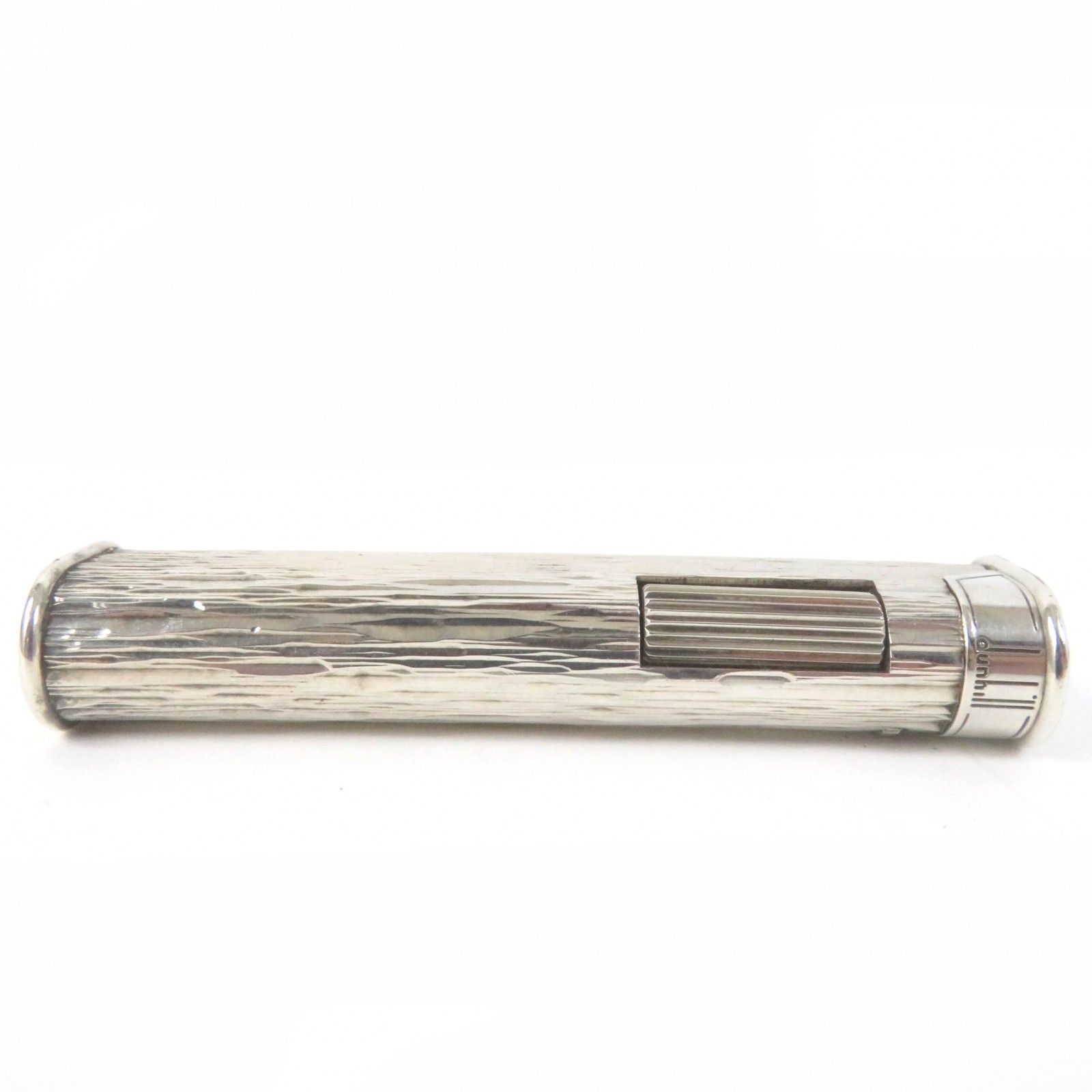 外装美品□Dunhill ダンヒル 総柄 スリム ローラー式 喫煙具 ガス  