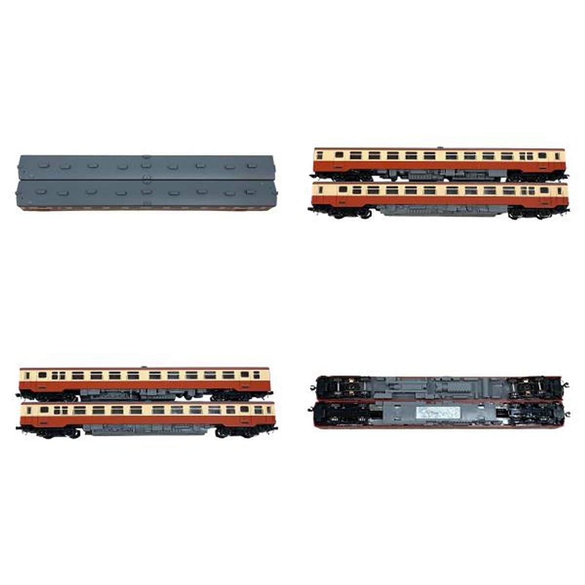 トミックス　品番2442 2447 キハ17 キハ11 2両セット TOMIX 2442 国鉄 キハ17 2447 キハ11 鉄道模型 Nゲージ 中古