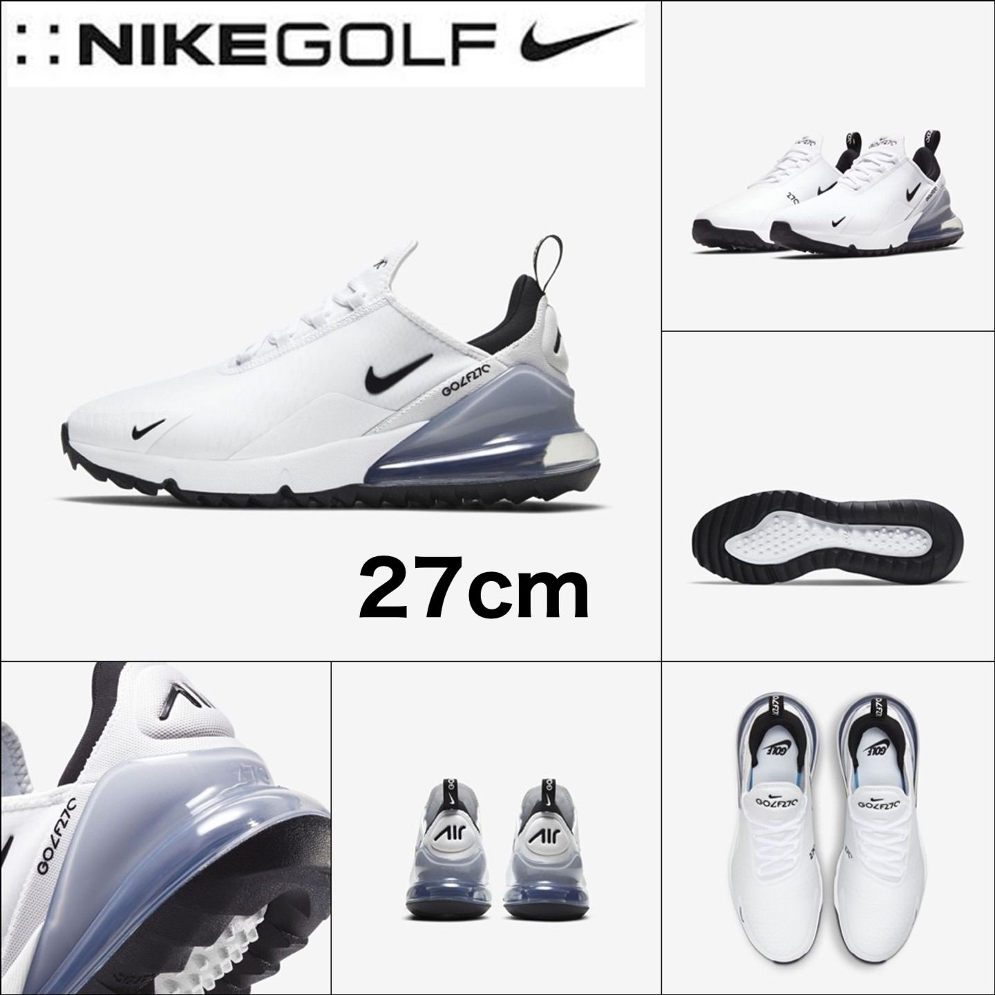 経典ブランド 特価 ナイキ NIKE 【値下げ】Nike GOLF エアマックス270G