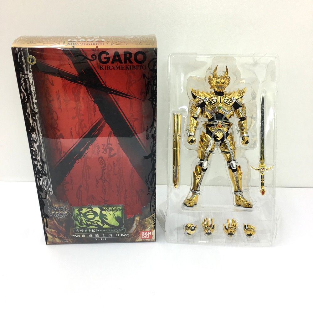 未使用品 バンダイ BANDAI 魔戒騎士ガロ Vol.1 牙狼 GARO 煌人