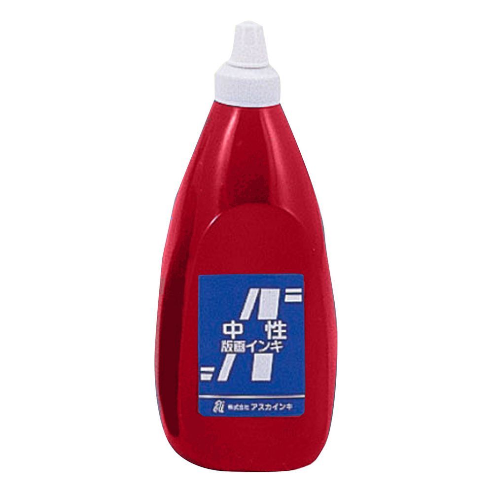 まとめ買い）アーテック 青箱・アスカ版画インキ 中性 800cc 赤 節約