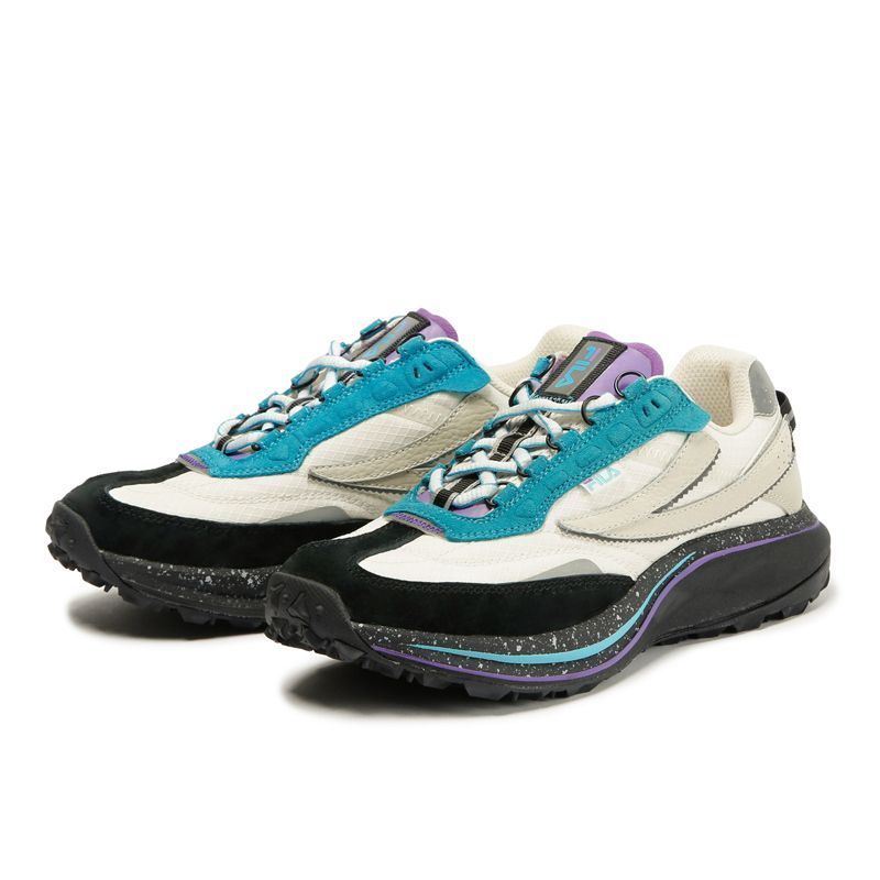 在庫限り【outlet / 処分特価品】1RM01799D110 Wavelet TR WH/PPL/GY【男女兼用 UNISEX スニーカー FILA フィラ】