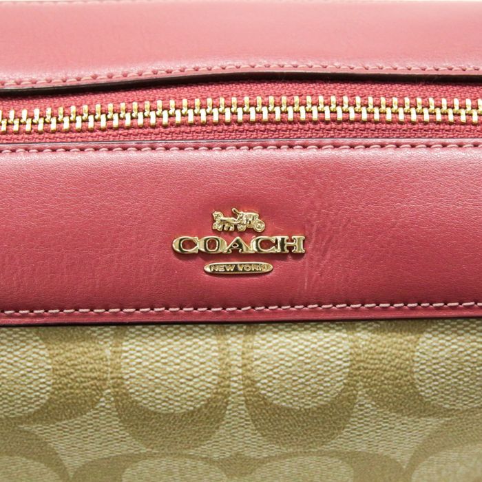 レディースCOACH コーチ シグネチャー パーティーバッグ 手提げ