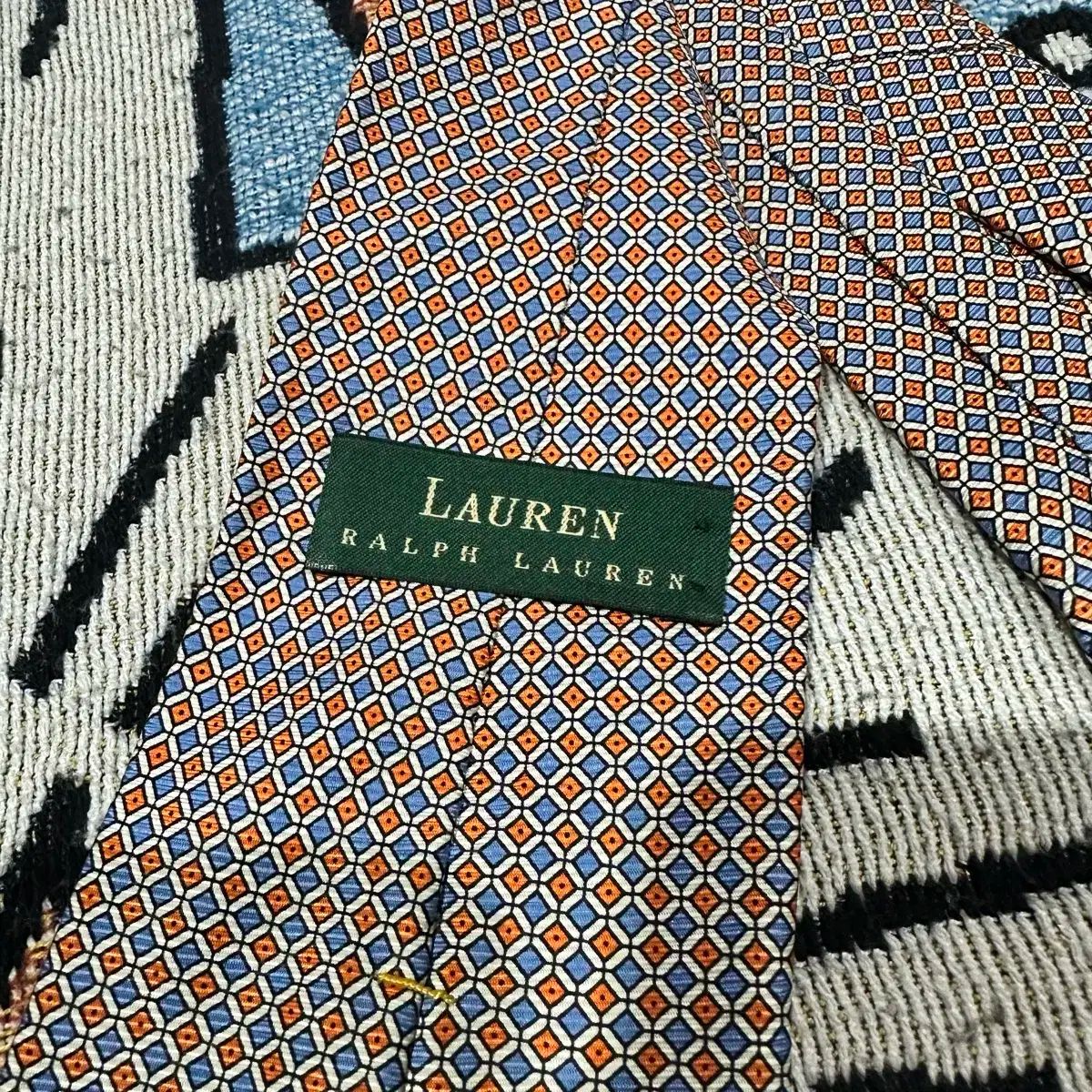 POLO Ralph Lauren(ポロラルフローレン) ローレンラルフローレン オールオーバーパターン シルクネクタイ - メルカリ