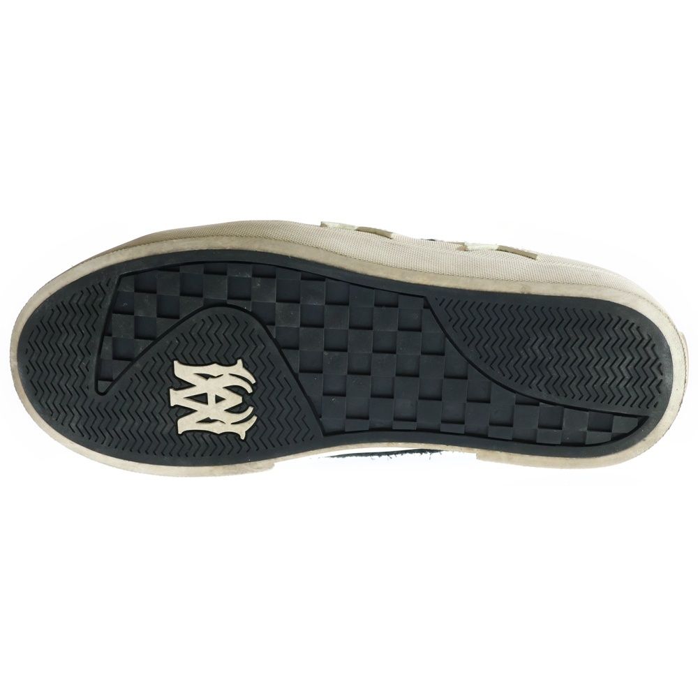 AMIRI サンセット スケート ロー アップリケ レザー スニーカー AMIRI Sunset Skate Low レザー スニーカー アップリケ付き