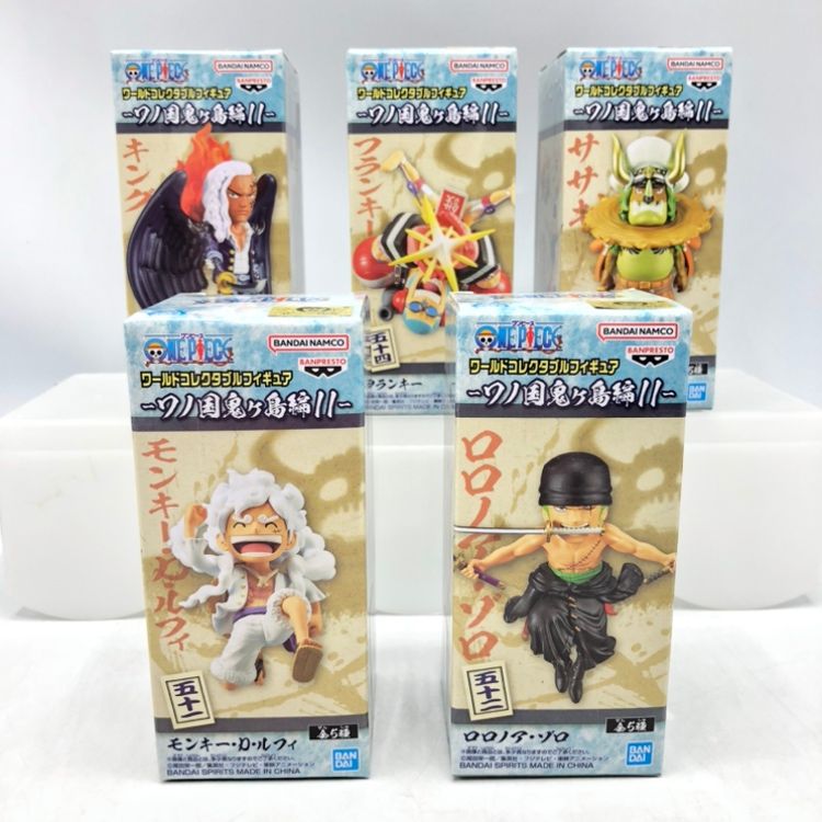 中古】バンダイ WCF ﾜﾉ国鬼ヶ島編11 5種セット 開封品、汚れ有