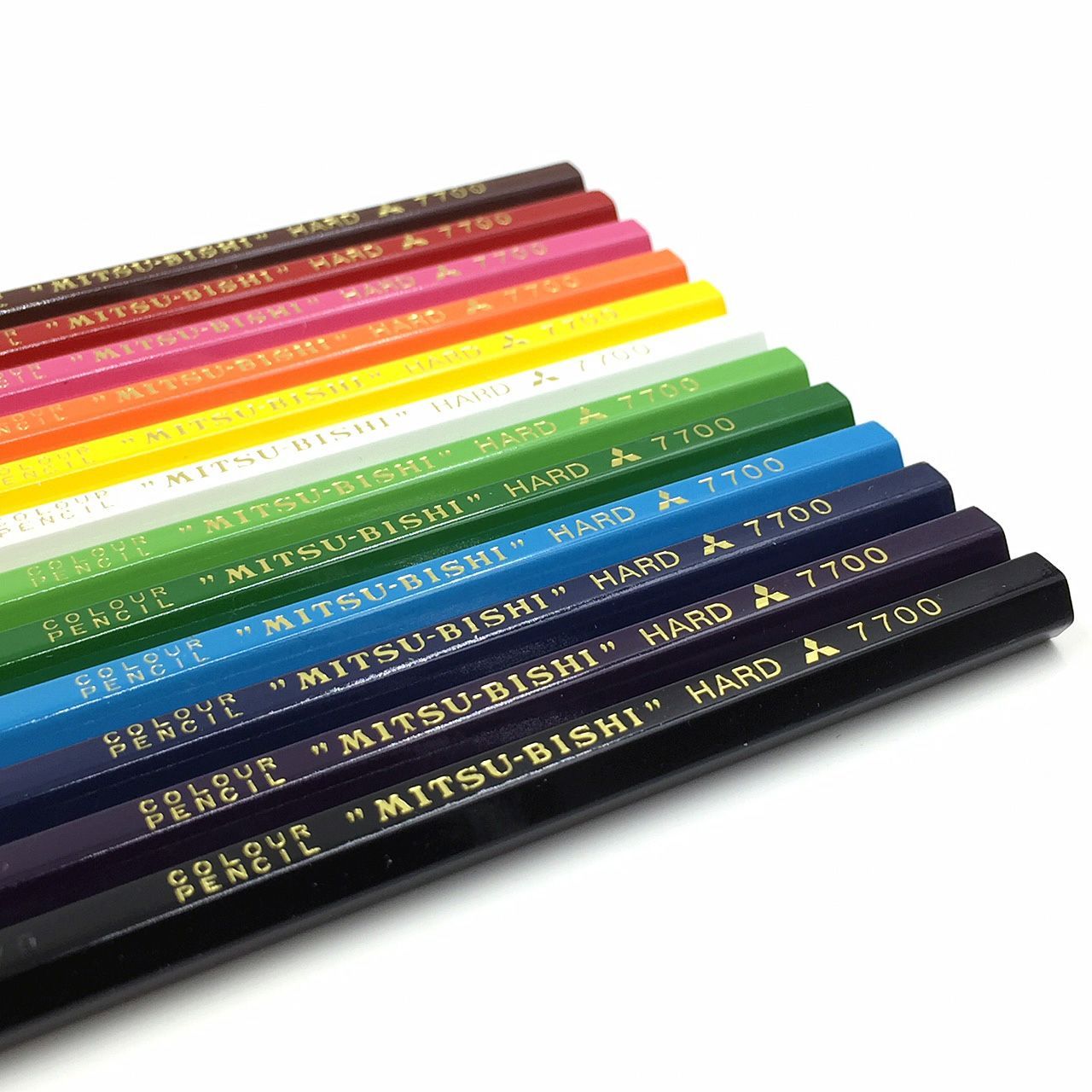三菱鉛筆 色鉛筆 硬質色鉛筆 12色 K770012C グラフ用鉛筆 生産終了品