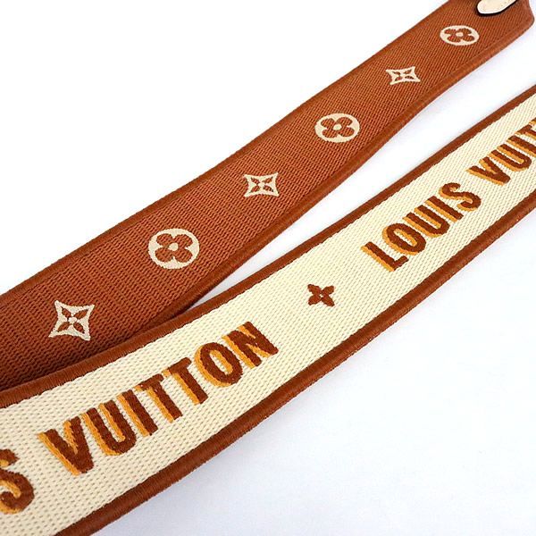 銀座店 美品 ルイヴィトン ロゴ ショルダーストラップ